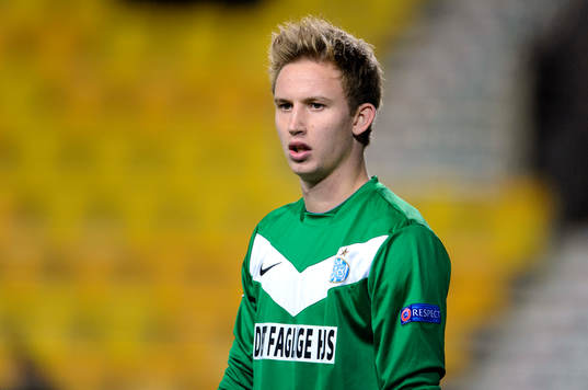 Esbjergs målvakt Frederik Rønnow