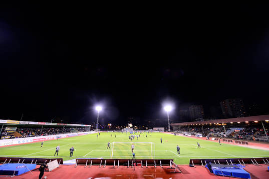 Rambergsvallen innan fotbollsmatchen i allsvenskan mellan