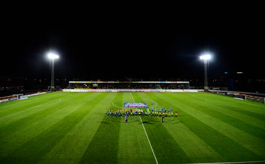 Rambergsvallen innan fotbollsmatchen i allsvenskan mellan