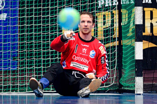 Kristianstads målvakt Dan Beutler