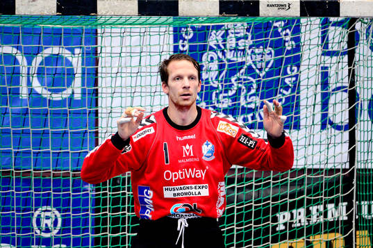 Kristianstads målvakt Dan Beutler