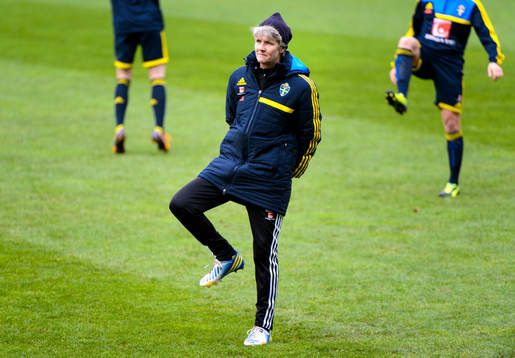 Sveriges förbundskapten Pia Sundhage