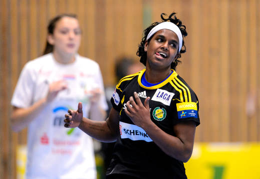 Sävehofs Louise Sand jublar