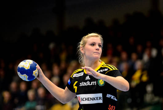 Sävehofs Ida Odén laddar för skott