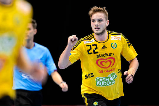 Sävehofs Eric Forsell-Schefvert jublar