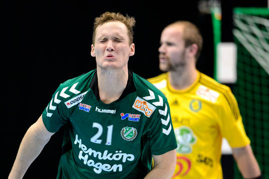 Önnereds Andreas Berg har ont