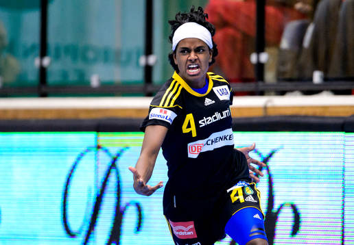 Sävehofs Louise Sand jublar