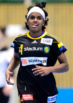 Sävehofs Louise Sand jublar