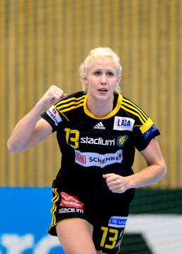 Sävehofs Elin Karlsson jublar