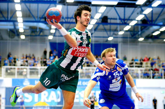 Hammarbys Josef Pujol och Alingsås Alexander Borgstedt