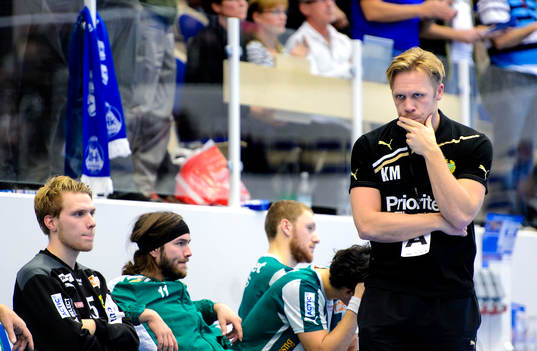 Hammarbys tränare Kalle Matsson deppar