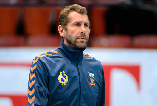 Redbergslids tränare Magnus Wislander