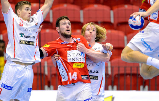 Drotts Albin Stenberg, Allborgs Jacob Bagersted och Drotts