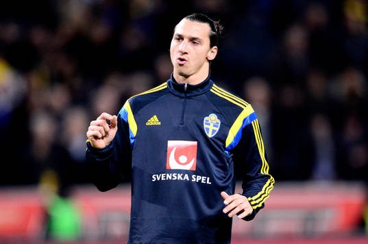 Sveriges Zlatan Ibrahimovic