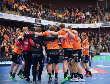 Kristianstads segerdans i elitseriematchen i handboll