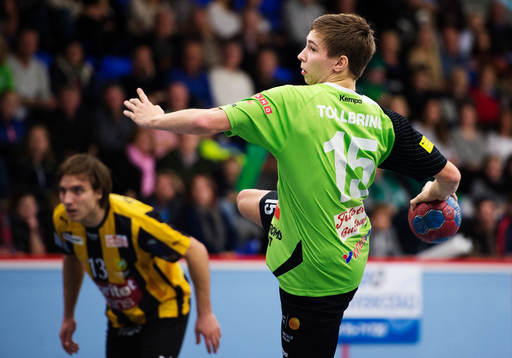 Rimbos Jerry Tollbring skjuter en straff