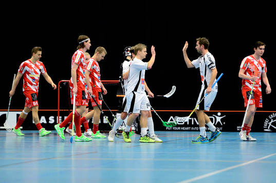 Caperio Täbys Christian Mattsson jublar