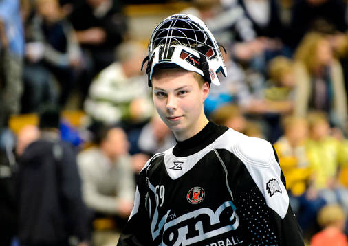 Pixbos målvakt Oskar Adler