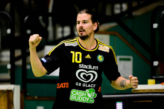 Sävehofs Victor Fridén jublar