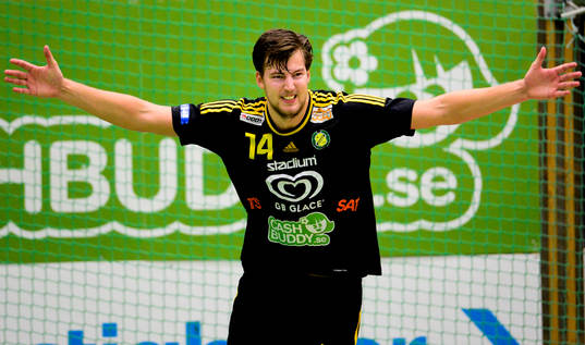 Sävehofs Mattias Thynell jublar