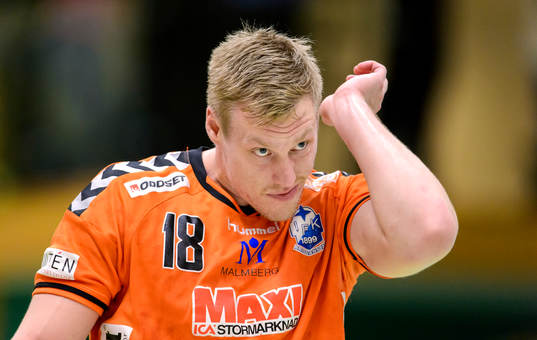 Kristianstads Fredric Petersson deppar