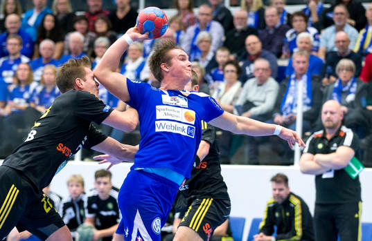 Alingsås Jesper Konradsson laddar för skott
