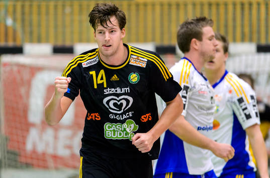 Sävehofs Mattias Thynell jublar