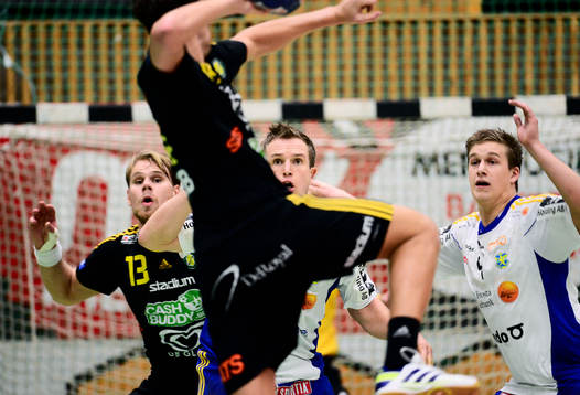 Sävehofs Oskar Ysander, Ystads Mikkel Sjöberg och Herman