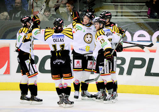 Johan Harju i Brynäs gör 2 - 2