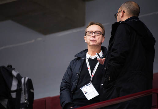 Pär Mårts följer Sveriges träning