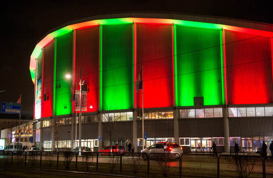 under ishockeymatchen i SHL mellan Frölunda och Färjestad