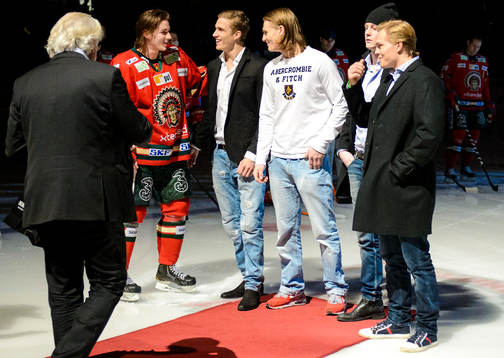 Frölundas Sebastian Collberg, Alexander Wennerberg, Anton