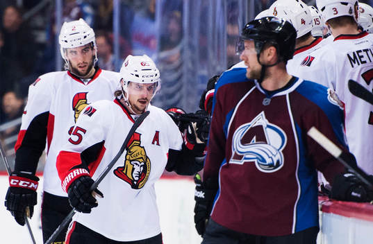 Bläddra bland fler bilder av Ishockey, NHL, Colorado Avalanche - Ottawa Senators
