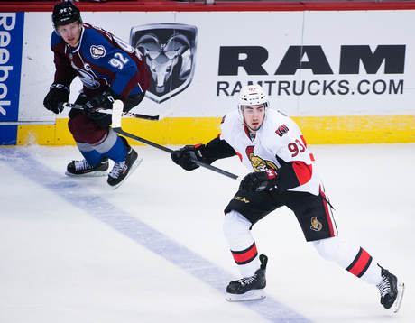 Colorados Gabriel Landeskog och Ottawas Mika Zibanejad
