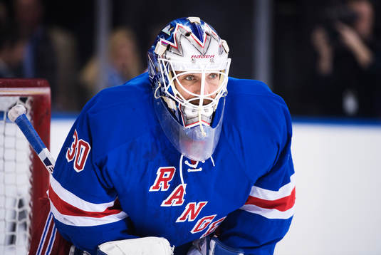 New Yorks målvakt Henrik Lundqvist