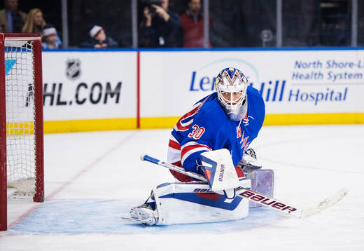New Yorks målvakt Henrik Lundqvist