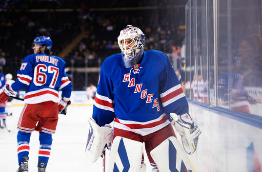 New Yorks målvakt Henrik Lundqvist