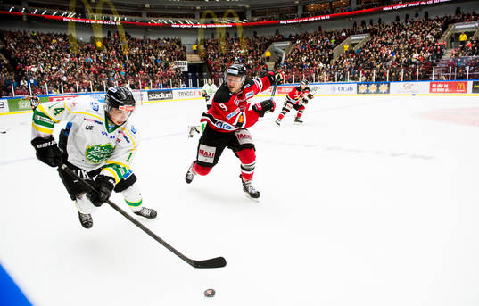 Malmö Redhawks Fredrik Storm och Björklövens Victor