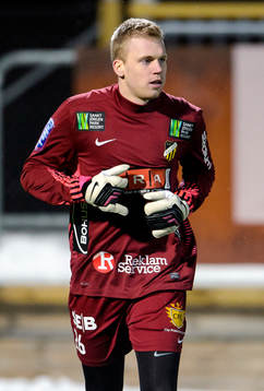 Häckens målvakt Peter Abrahamsson