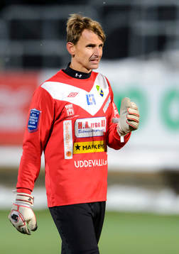 Ljungskiles målvakt Alex Horwath