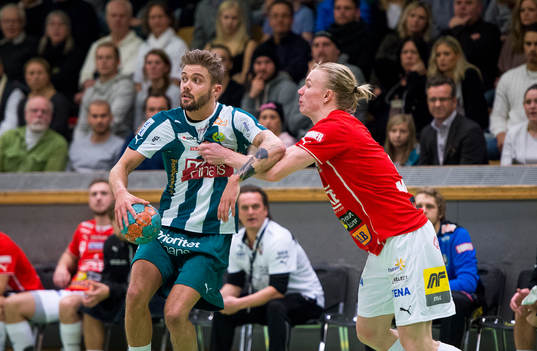 Hammarbys Martin Dolk och Drotts Henrik Olsson