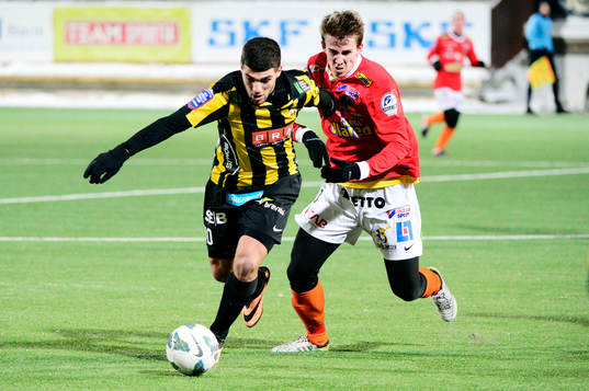 Bläddra bland fler bilder av Fotboll, Träningsmatch, Häcken - Falkenberg