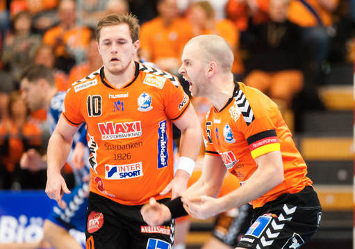 Kristianstads  Johan Jepsson jublar