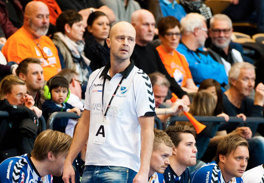 Skövdes  tränare Peter Johansson