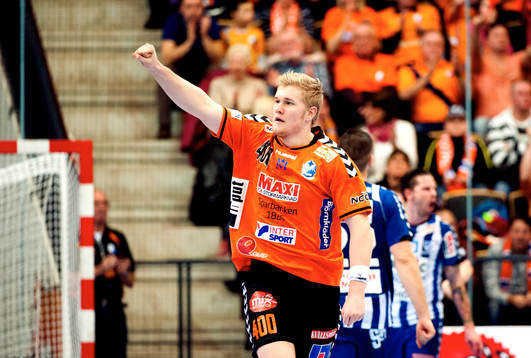 Kristianstads Anton Lindskog jublar