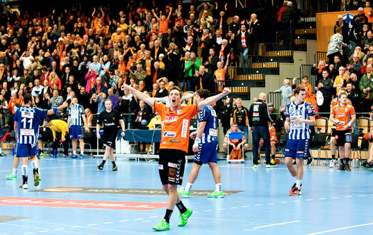 Kristianstads Anton Jönsson jublar