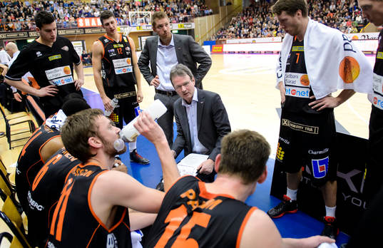 Borås tränare Pat Ryan tar timeout