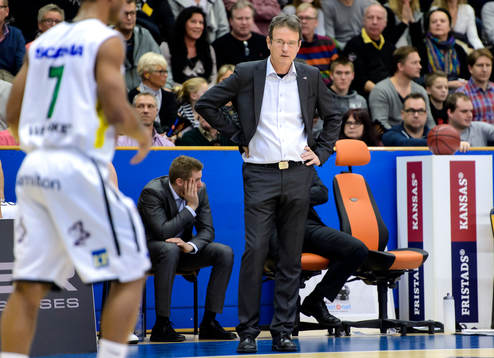 Borås tränare Pat Ryan deppar