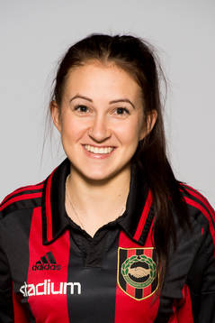 Damfotbollsspelaren Sandra Lund, Brommapojkarna