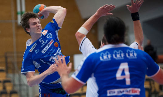 s Måns Gerdtsson i matchen i elitserien i handboll mellan